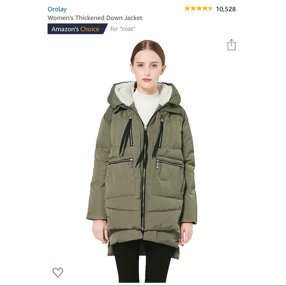 “The Amazon Coat” Orolay winter coat
